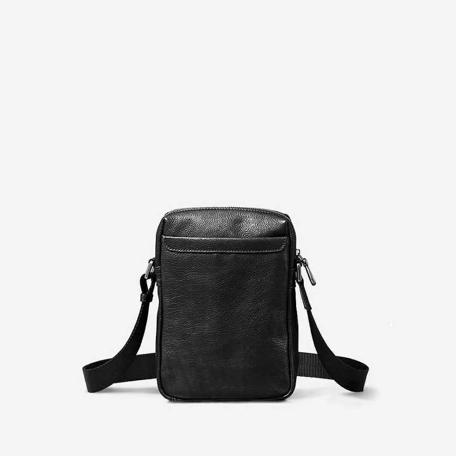 Sac Bandoulière Men's Genuine Leather Shoulder Bag - Durable & Stylish Crossbody Bag for Men