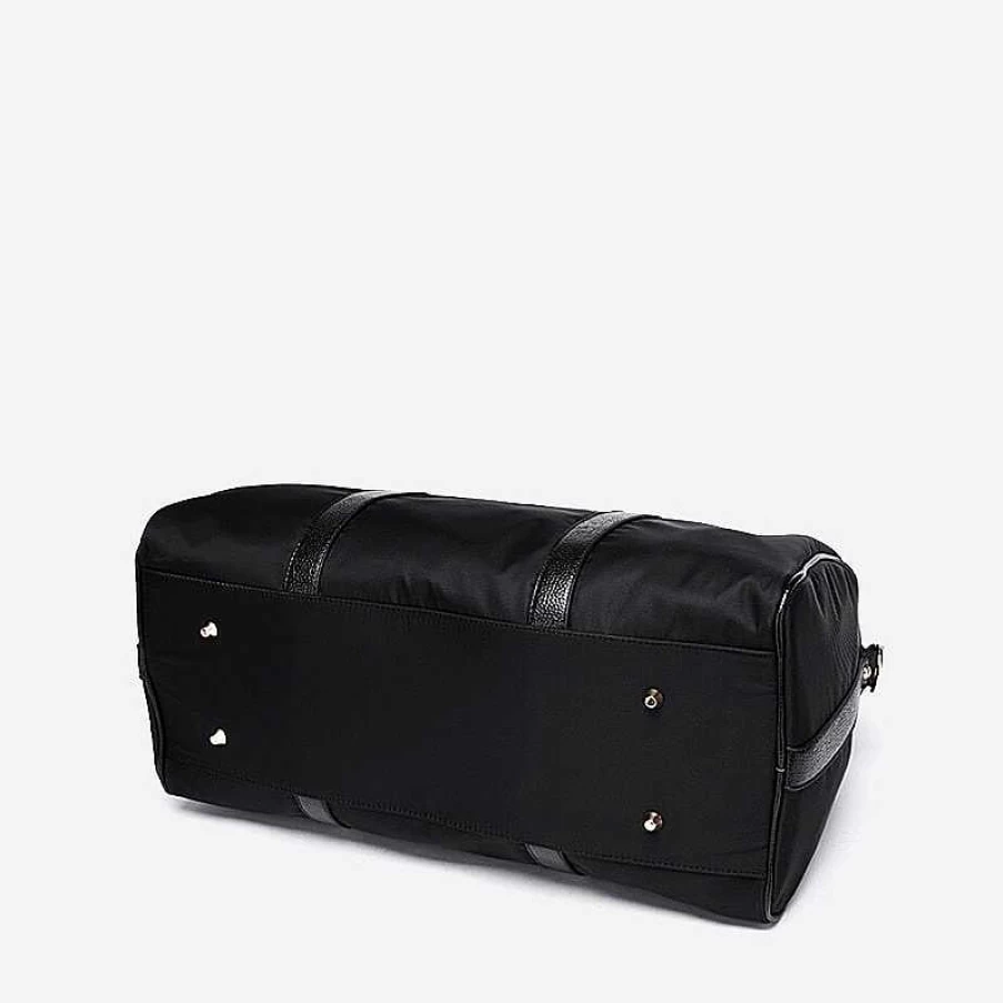 Sac Bandoulière Noir 48H Travel Bag For Men - Durable & Stylish Carry-On