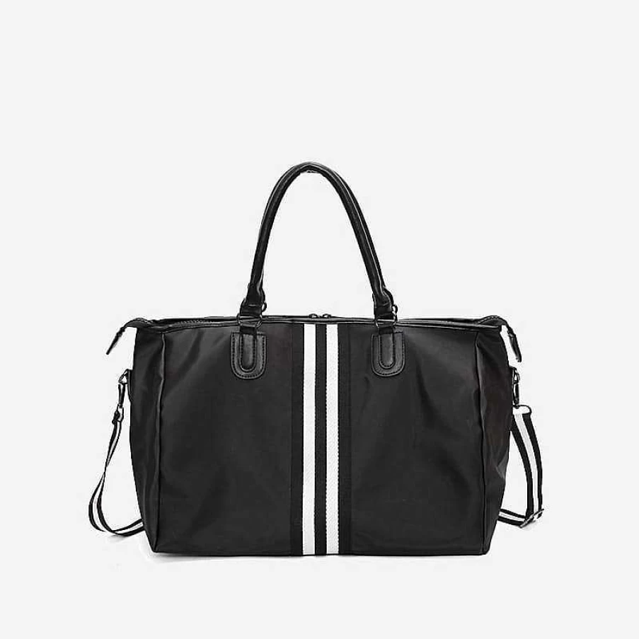 48H Black Leather Crossbody Bag for Men by Sac Bandoulière – Durable & Stylish