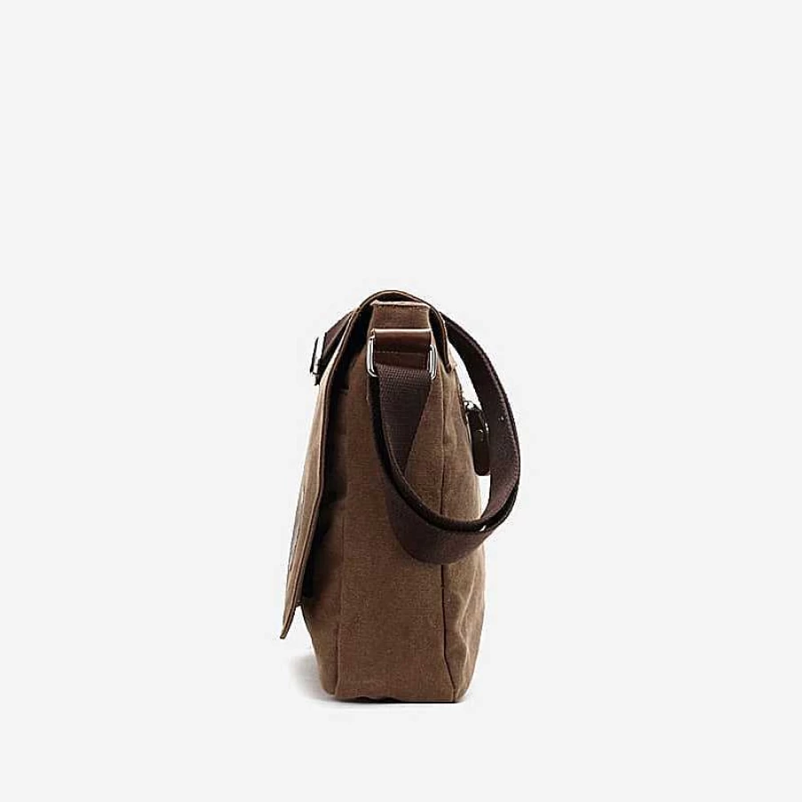 Sac Bandoulière Men's Canvas Messenger Bag - Durable & Stylish Crossbody Bag for Men
