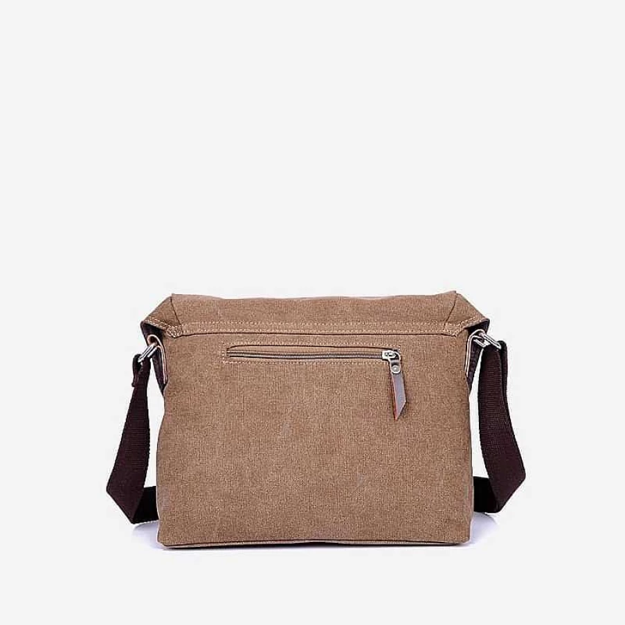 Sac Bandoulière Men's Canvas Messenger Bag - Durable & Stylish Crossbody Bag for Men