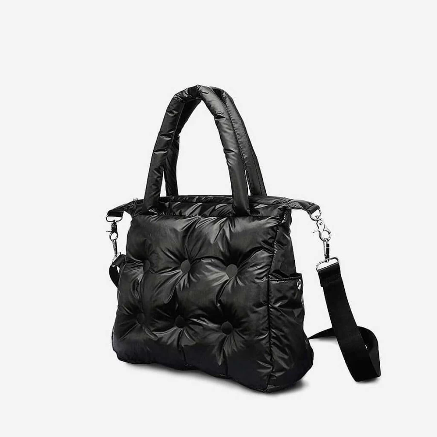"Sac Bandoulière Women's Quilted Padded Tote Bag - Stylish & Spacious Designer Handbag"