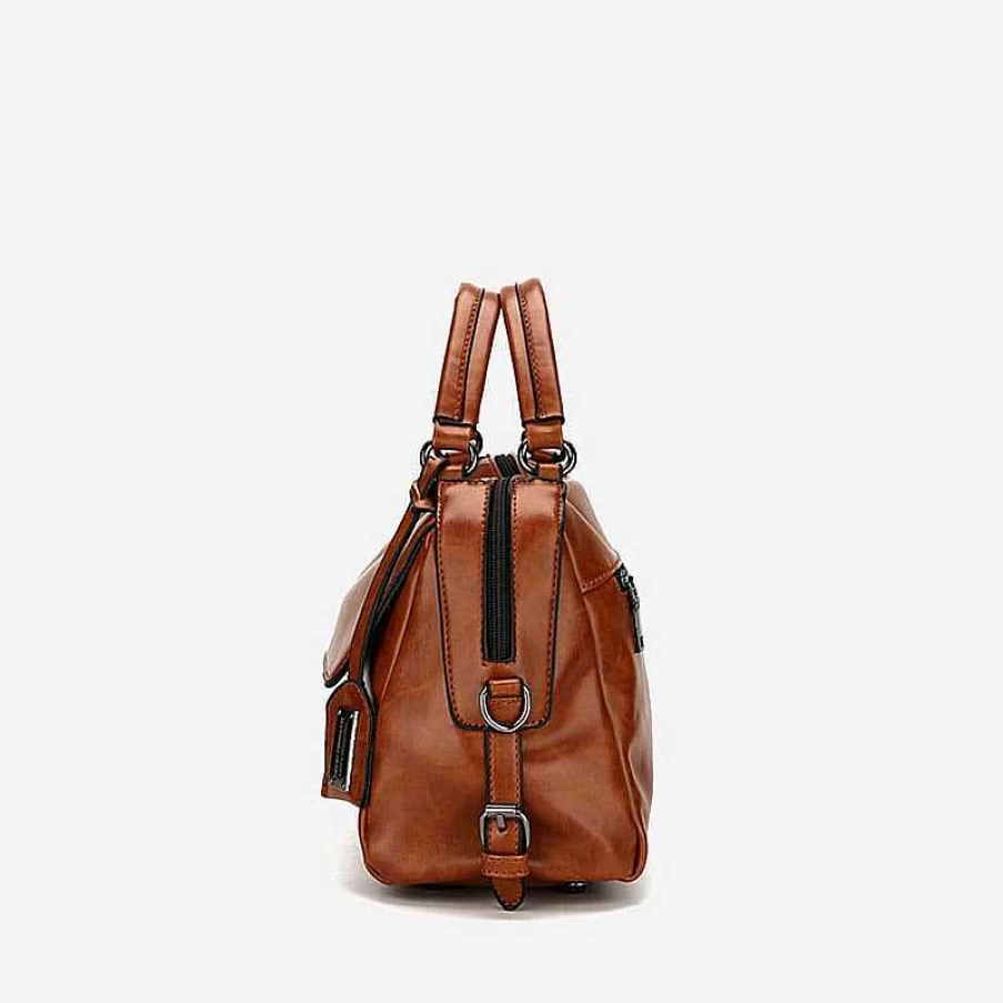 "Sac Bandoulière Women's Genuine Leather Shoulder Bag - Stylish & Durable Handbag for Women"