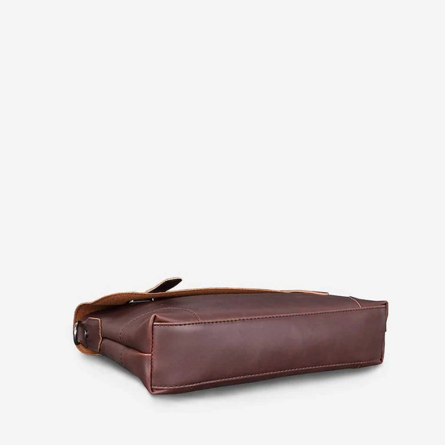Sac Bandoulière Men's Genuine Leather Messenger Bag for Business & Casual Use